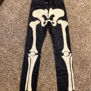Skeleton Straight Denim